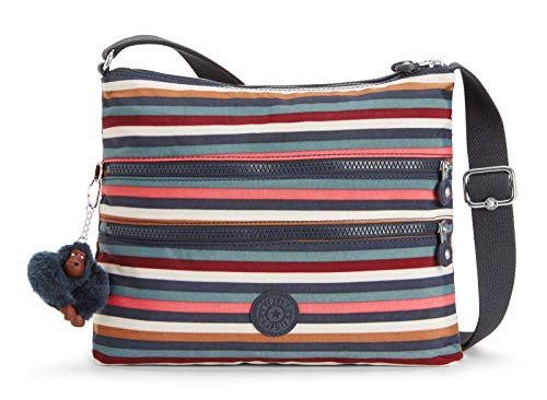 Kipling ALVAR Medium crossbody, Wielokolorowy (wiele pasków), Rozmiar Uniwersalny