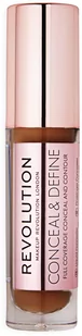 Makeup Revolution Conceal and Define Concealer Korektor C15 MUR-7268 - Korektory do twarzy - miniaturka - grafika 1