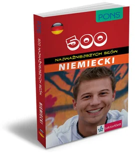 500 najważniejszych słów. Niemiecki - Książki do nauki języka niemieckiego - miniaturka - grafika 1