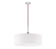 Lampy sufitowe - Eglo - Żyrandol na lince TUNJA 1xE27/60W/230V biały - miniaturka - grafika 1