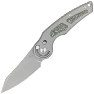 Noże - Nóż składany Fox Jupiter Gray Titanium/Jungle Wear Fatcarbon, Acid Stonewashed M390 by Denis Simonutti (FX-555 TICF) - miniaturka - grafika 1