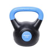 Kettlebell - InSportLine Hantla bitumiczna Kettlebell Dark 12 kg 1IN-10740 - miniaturka - grafika 1