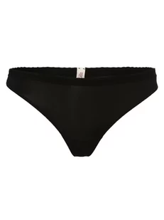 Esprit Casual - Stringi damskie, czarny - Majtki damskie - miniaturka - grafika 1