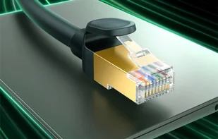 Kabel sieciowy kat. 8 Baseus Ethernet RJ45, 40Gbps, 1m (czarny) - Kable miedziane - miniaturka - grafika 9