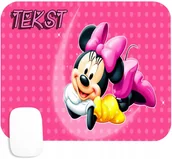 Podkładki pod mysz - PODKŁADKA POD MYSZKĘ Z NADRUKIEM MYSZKA MIKI BAJKI WZORY-TEKST -20X24 - miniaturka - grafika 1