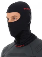 Czapki i chusty sportowe damskie - Brubeck Kominiarka merino czarna r. L/XL KM10370 - miniaturka - grafika 1