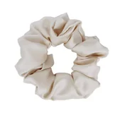 Ozdoby do włosów - MEXMO BY ANDZIA THERE GUMKA JEDWABNA DO WŁOSÓW NORMAL LIGHT BEIGE - miniaturka - grafika 1