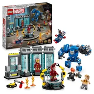 Roboty dla dzieci - LEGO MARVEL - Laboratorium Iron Mana: Zbrojownia Mech Robot ZESTAW LEGO PREZENT DLA CHŁOPCA - miniaturka - grafika 1