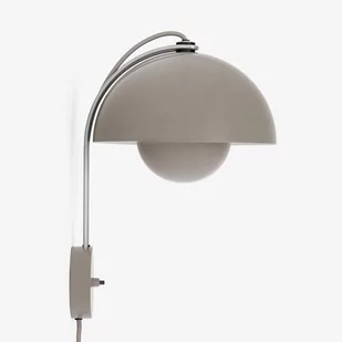 &Tradition Flowerpot VP8 kinkiet, szarobeżowy - Lampy ścienne - miniaturka - grafika 2