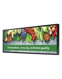 samsung Monitor profesjonalny SH37C 37 cali 16:4,5 Matowy 24h/7 700cd/m2 1920x540 S10 Player Tizen 7, VXT Ready Wi-Fi/BT 3 lata d2d LH37SHCEBGBXEN - Monitory reklamowe i wyświetlacze - miniaturka - grafika 1