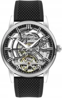 Zegarki męskie - Zegarek męski SLAZENGER SL.09.2267.1.01 czarny fashion skeleton - miniaturka - grafika 1