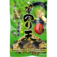 Chipsy - NORITEN SEAWEED SNACK MATCHA - WODOROSTY NORI W TEMPURZE Z MATCHĄ, YAMAEI 30g - miniaturka - grafika 1