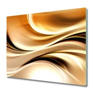 Naklejki na drzwi i meble - Deska do krojenia Abstrakcyjne fale - miniaturka - grafika 1