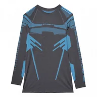 Koszulki sportowe męskie - Męski longsleeve termoaktywny Brubeck Dry - szary - BRUBECK - miniaturka - grafika 1