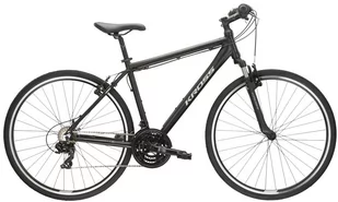 Rower crossowy męski KROSS EVADO 1.0 M 28" M (19") CZARNY SZARY - Rowery - miniaturka - grafika 1