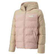 Kurtki i kamizelki sportowe damskie - Kurtka Puma Colourblock 84986067 - beżowa - miniaturka - grafika 1