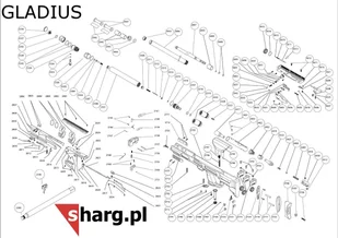 Sprężyna iglicy do Hatsan: AT44, AT-P, BullBoss, Gladius, Nova, Sortie, Trophy (2311) - Osprzęt do wiatrówek - miniaturka - grafika 12