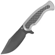 Noże - Nóż Fox Eastwood Tiger Bead Blasted Titanium/Carbon Fiber, Black PVD Elmax by Gudy Van Poppel (FX-106 TICF) - miniaturka - grafika 1