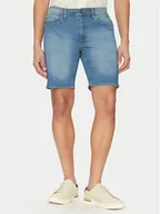 Spodenki męskie - Blend Szorty jeansowe 20718125 Niebieski Regular Fit - miniaturka - grafika 1