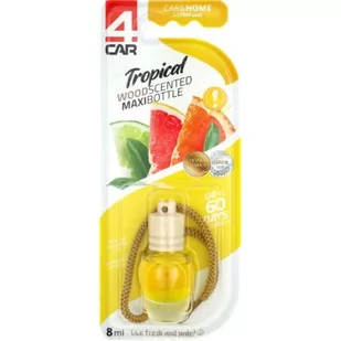 Zapach w płynie WOOD tropical 8ml 4Car - Zapachy samochodowe - miniaturka - grafika 1