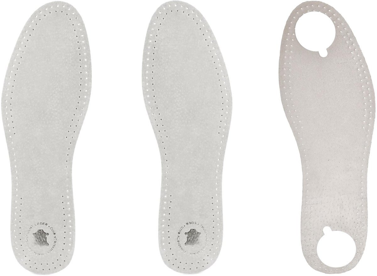 G10-73 BIAŁE CIENKIE 1 mm SKÓRZANE WKŁADKI DO BUTÓW ZASTĘPCZE WYŚCIÓŁKI 38
