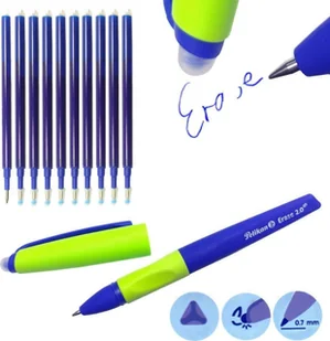 Pelikan Długopis ścieralny wymazywalny +10 wkładów PELIKAN - Długopisy - miniaturka - grafika 1