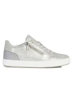 Trampki damskie - Geox Sneakersy "Blomiee" w kolorze srebrnym - miniaturka - grafika 1