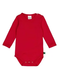 Fred´s World by GREEN COTTON Body "Alfa" w kolorze czerwonym - Body dla niemowląt - miniaturka - grafika 1