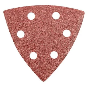 Topex Grupa sp. z o.o. S.K. Papier ścierny delta na rzep 93x93mm K60 5szt. z otworami 55H764 - Narzędzia warsztatowe - miniaturka - grafika 1