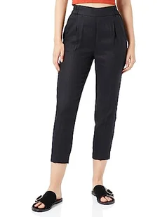 Sisley Spodnie damskie 4aghlf00s, czarne 100, 12, Czarny 100, 64 - Spodnie damskie - miniaturka - grafika 1