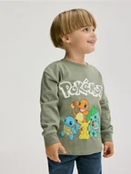 Bluzki dla niemowląt - Reserved - Longsleeve Pokémon - zielony - miniaturka - grafika 1