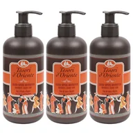 Mydła - Tesori d'Oriente Fior di Loto, Mydło w płynie kwiat lotosu i masło shea, 3x300ml - miniaturka - grafika 1