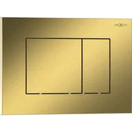Przyciski spłukujące - Mexen Tex 02 przycisk spłukujący, złoty szampański błyszczący - 6102-08 - miniaturka - grafika 1