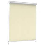 Rolety - Roleta zaciemniająca Silver Click 46 x 215 cm kremowa termoizolacyjna - miniaturka - grafika 1