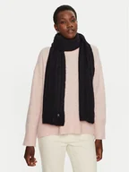 Apaszki i szaliki damskie - Tommy Hilfiger Szalik Timeless AW0AW16990 Granatowy - miniaturka - grafika 1