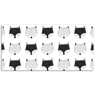 Podkładki na biurko - Podkładka mata ochrona biurka Wzór w liski 120x60cm, Dywanomat - miniaturka - grafika 1