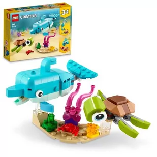 LEGO Creator Delfin i żółw 31128 - Klocki - miniaturka - grafika 1
