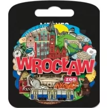 PAN DRAGON Magnes I love Poland Wrocław ILP-MAG-C-WR-26 - Magnesy - miniaturka - grafika 1