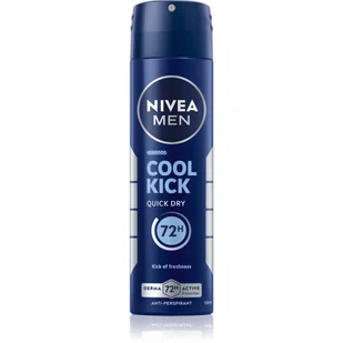 Nivea Men Cool Kick Anti-perspirant Spray 48H 150ml M Deodorant 40701 - Pozostałe kosmetyki - miniaturka - grafika 1