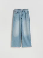 Spodnie damskie - Reserved - Jeansy baggy fit - turkusowy - miniaturka - grafika 1