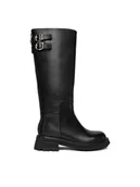 Kozaki damskie - Badura Kozaki EO-ARIANA-283-313-1 Czarny - miniaturka - grafika 1