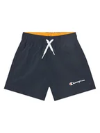 Spodenki damskie - Champion Szorty kąpielowe 306772 Granatowy Regular Fit - miniaturka - grafika 1