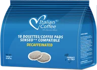 Kawa w kapsułkach i saszetkach - Italian Coffee Decaffeinato Senseo pads - 18 saszetek - miniaturka - grafika 1