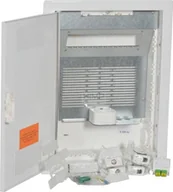 Inne akcesoria elektryczne - Legrand Rozdzielnica multimedialna 2x12 RWN IP30 2xgn.TV typu F”2xgn. RJ45 kat. 6 UTP 2xgn. światłowodowe SC/APC 602406 - miniaturka - grafika 1