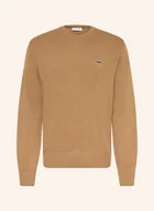 Swetry męskie - Lacoste Sweter braun - LACOSTE - miniaturka - grafika 1