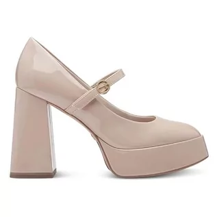 Czółenka - Tamaris Damskie czółenka 1-1-24403-41, Nude Patent, 39 EU, Nude Patent, 39 eu - grafika 1