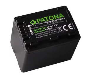 PATONA - Akumulator Panasonic VW-VBT380 4040mAh Li-Ion Premium - Ładowarki i akumulatory - miniaturka - grafika 1