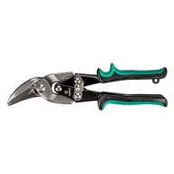 Nożyce i noże - TOPEX Nożyce do blachy 240 mm, odgięte prawe - miniaturka - grafika 1