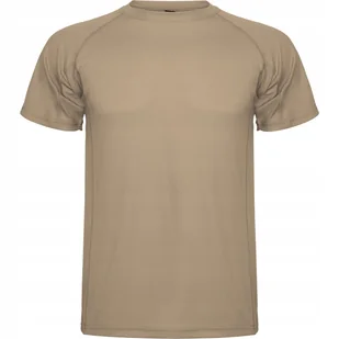 Koszulka Sportowa Męska T-shirt CONTROL DRY ROLY 0425 BEŻ DARK SAND 2XL - Koszulki męskie - miniaturka - grafika 1