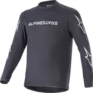 Koszulki męskie - Alpinestars Koszulka długi rękaw ALPINESTARS A-DURA SWITCH LS JERSEY, Black Rozmiar: XL - miniaturka - grafika 1